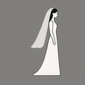 1m One-Layer Matching Veil