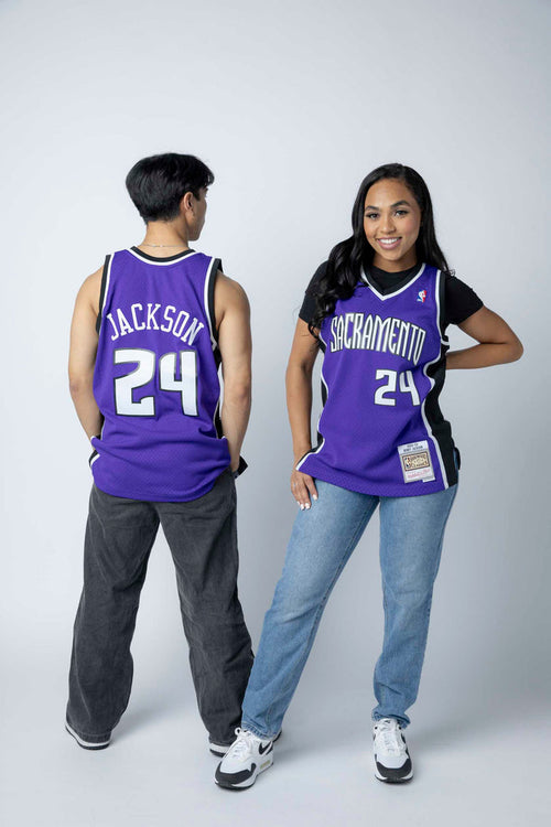 2002-03 Bobby Jackson Hardwood Classic Road Jersey