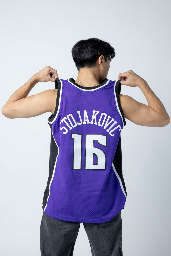 2002-03 Peja Stojakovic Hardwood Classic Road Jersey