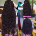 26 Inch Deep Curly Glueless Wig – 6x4 Transparent Lace Closure Human Hair, Ready to Wear