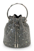 Aarya Top Handle Bucket Bag Silver - Accessory - Morgan and Taylor
