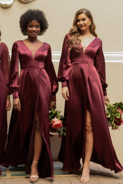 Allyson 14 DEEP RUBY - Dress - Sorella Vita
