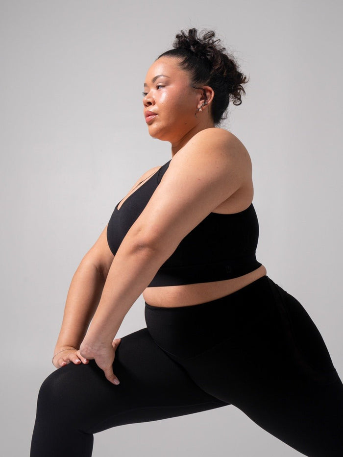 Aspire Airbrush Legging - Onyx Black