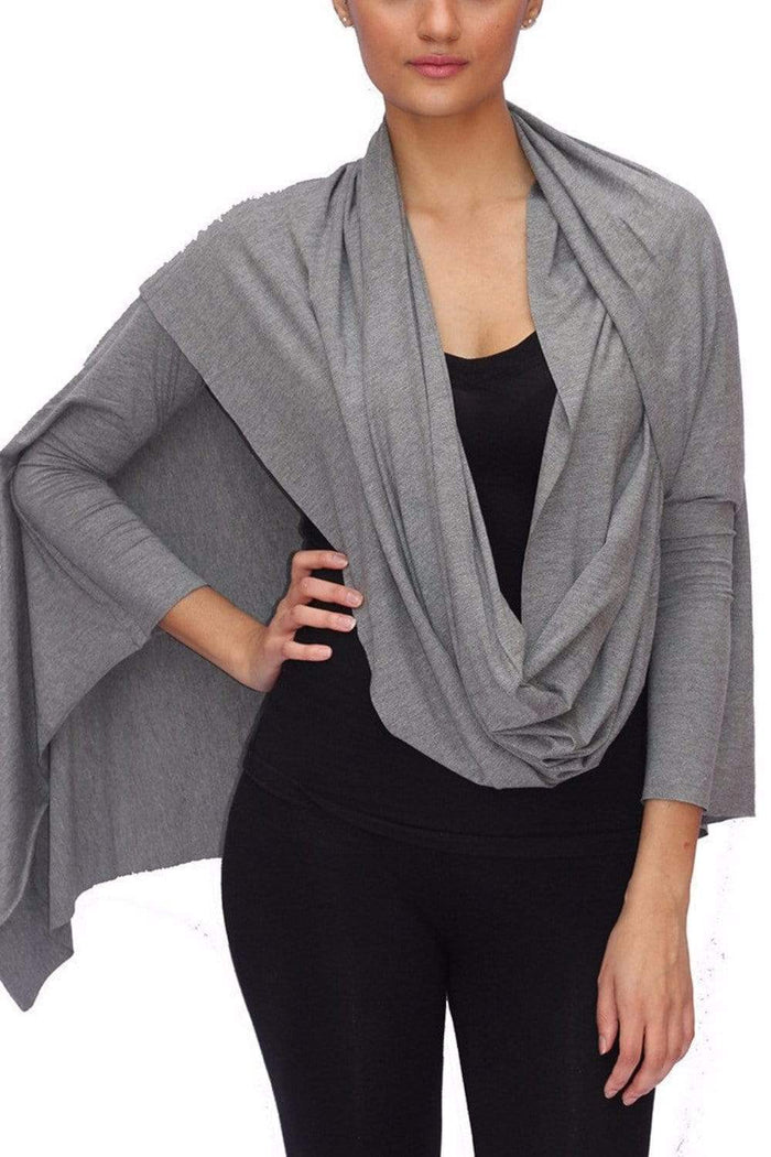 SCARVES Aya Scarf - Dark Grey - Chloe Dao