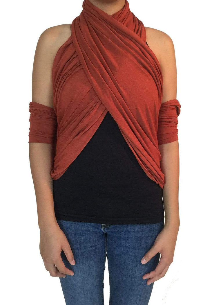 SCARVES Aya Scarf - Rust - Chloe Dao
