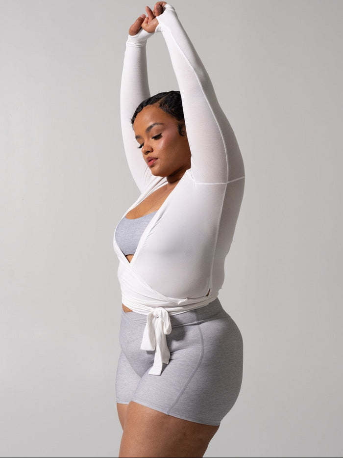 Ballet Wrap - White