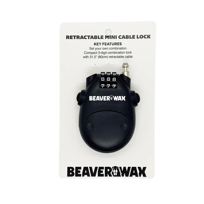 Beaver Wax Mini Cable Lock - Pure Boardshop