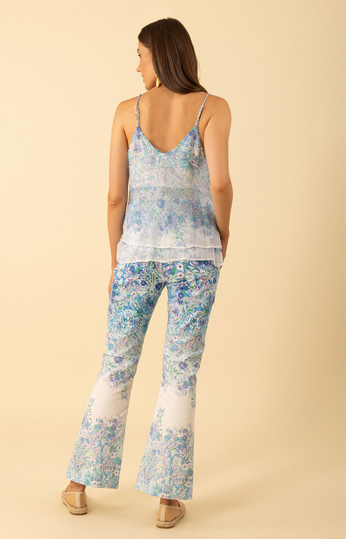 Bellamy Sateen Pant, color-Blue