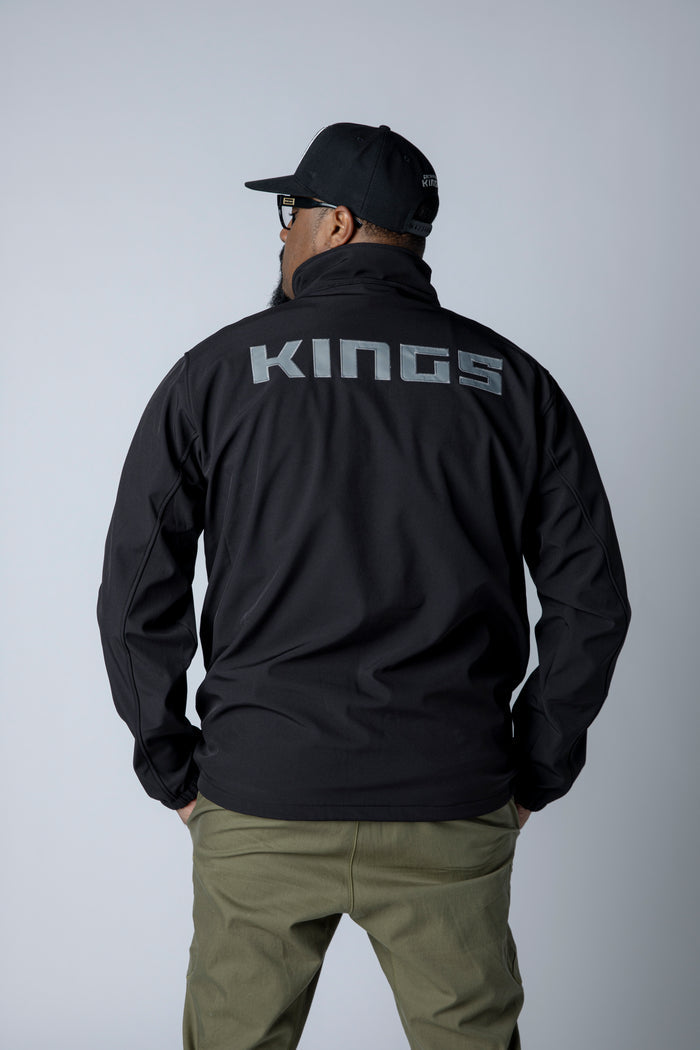 Big and Tall Poly Track Jacket