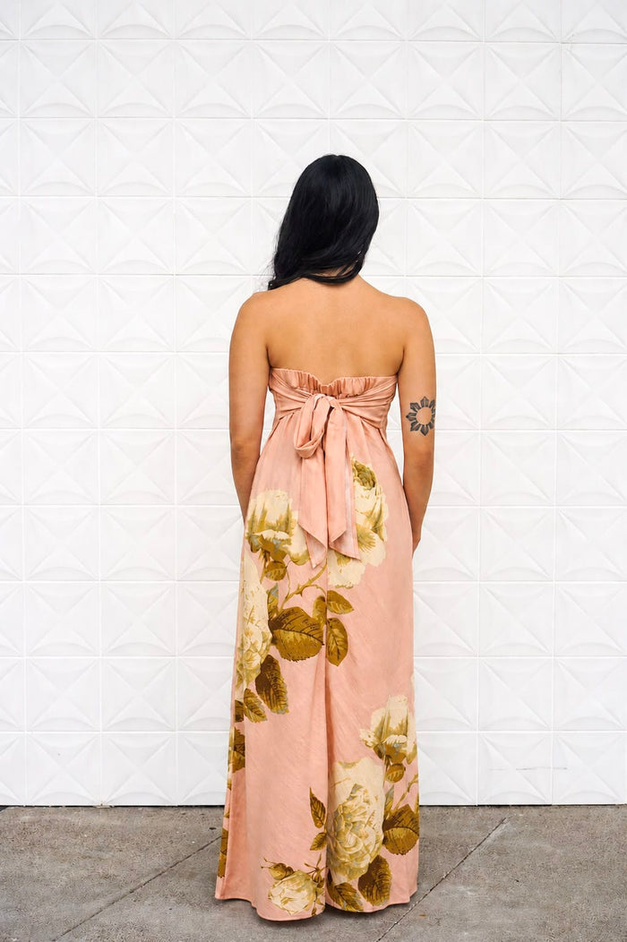 Private Label DRESSES Blush Rose Tube Maxi Dress