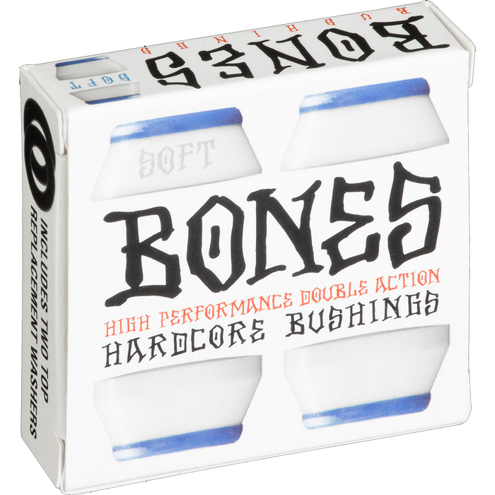 Bones Hardcore Bushings Blue/White Soft Pure Boardshop
