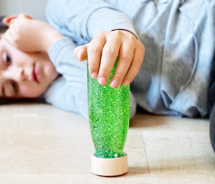 Bouteille sensorielle | Verte