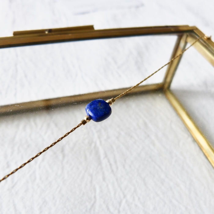 Bracelet pierre de naissance | Décembre: Lapis Lazuli