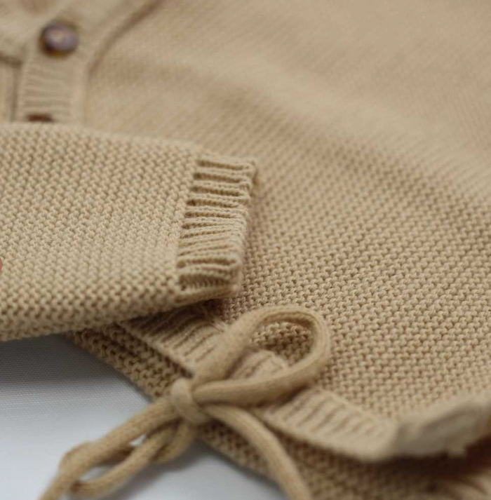 Brassière maille | Sable