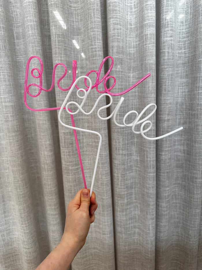 Bride White Straw - Giftware - Weddingstar