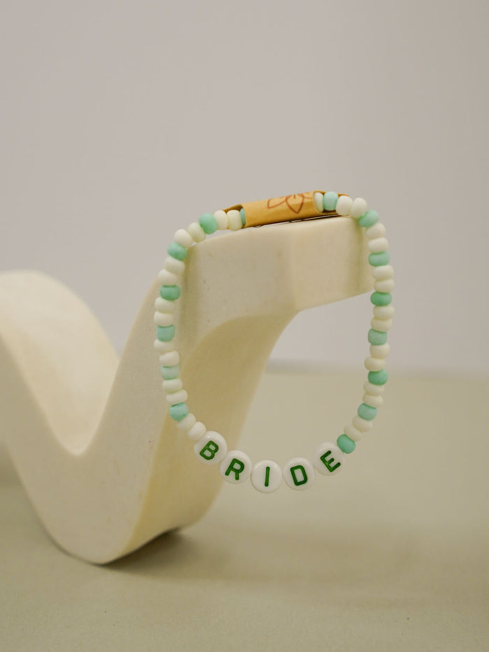 BRIDE Friendship Bracelets Green - Giftware - Honey Fawn Boutique