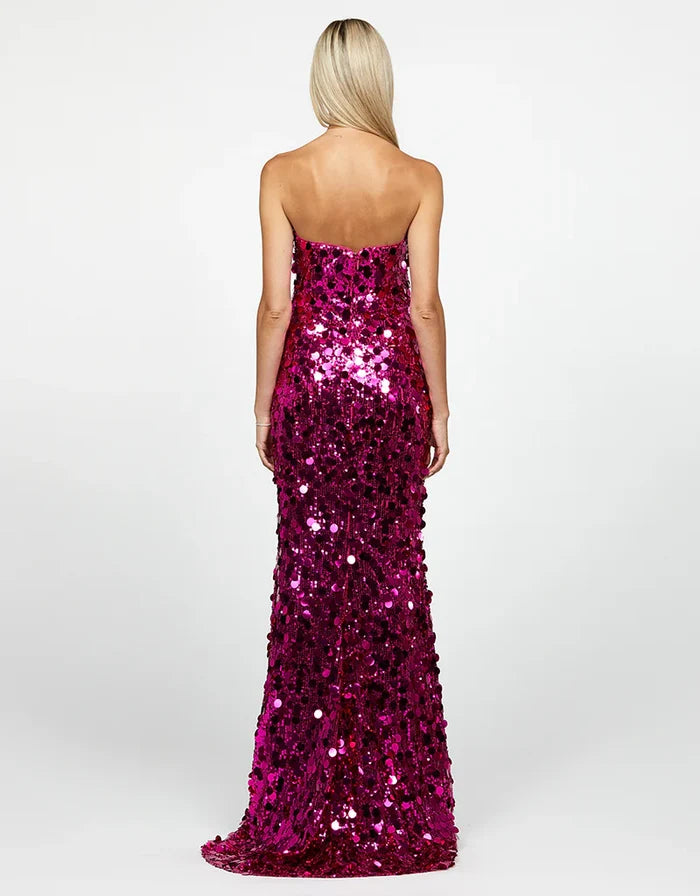Brynn Strapless Gown - Dress - Bariano