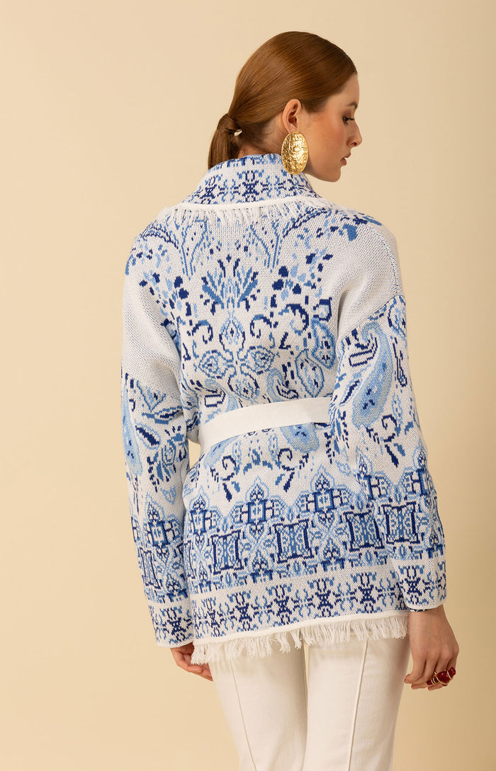 Capri Jacquard Sweater, color_navy