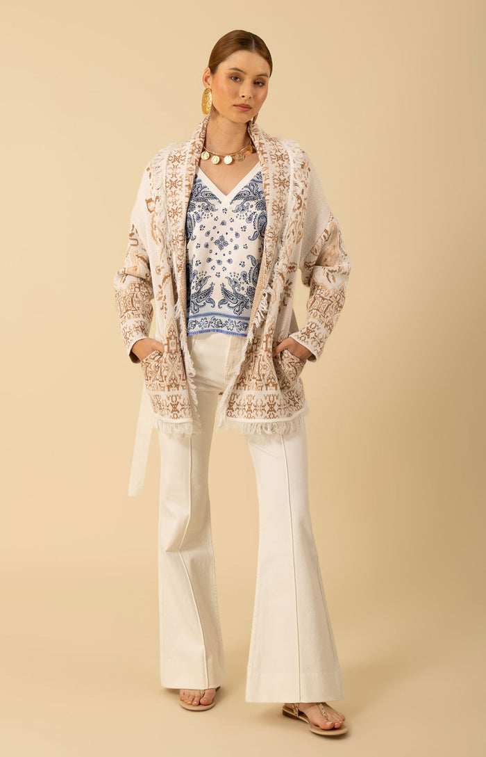 Capri Jacquard Sweater, color_beige