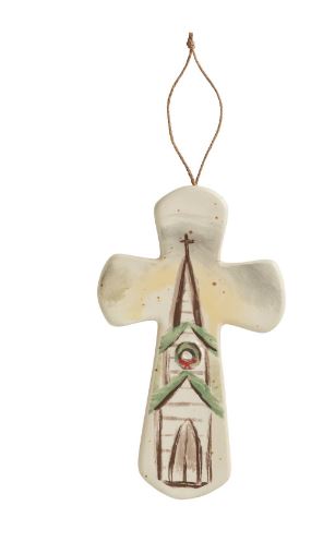 Ceramic Nativity Crosses