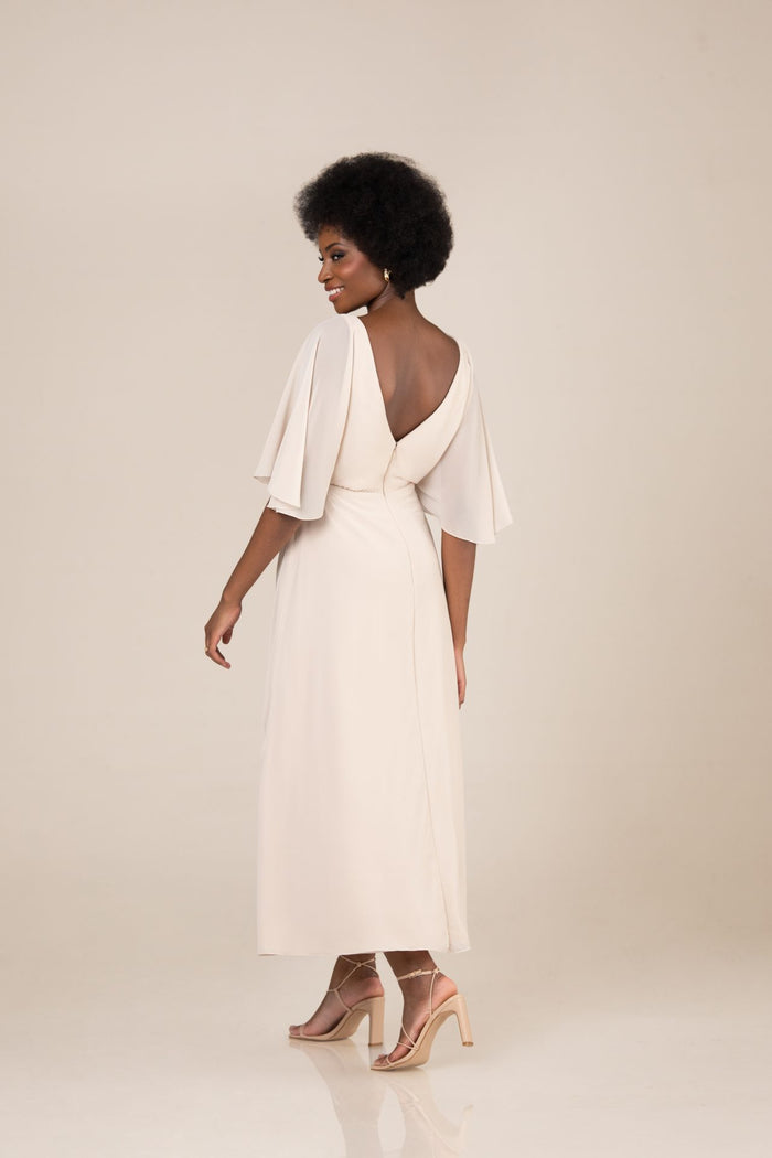 Chaya Tea Length - Chiffon - Bridesmaid Dress - Sorella Vita