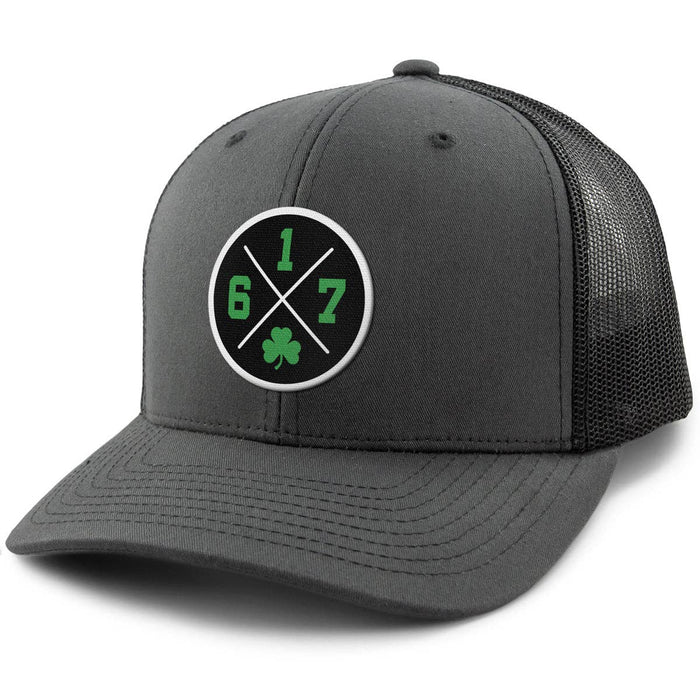 Chowdaheadz - 617 Shamrock Emblem Classic Snapback Trucker