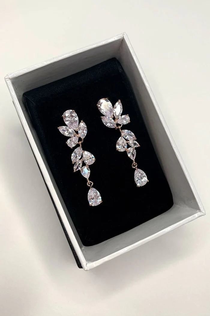 Claire Drop Earring - Jewellery - Windsor Bridal Jewellery