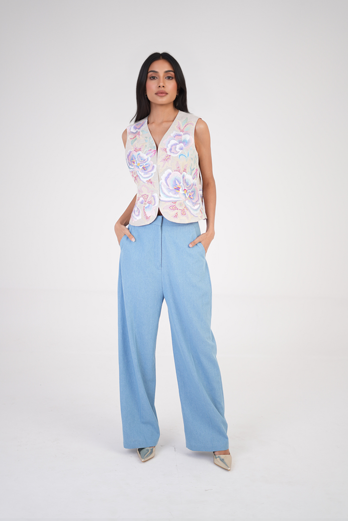 Classic Straight Denim Pants