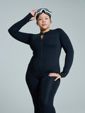 Colorado Fleece Bodysuit - Onyx Black