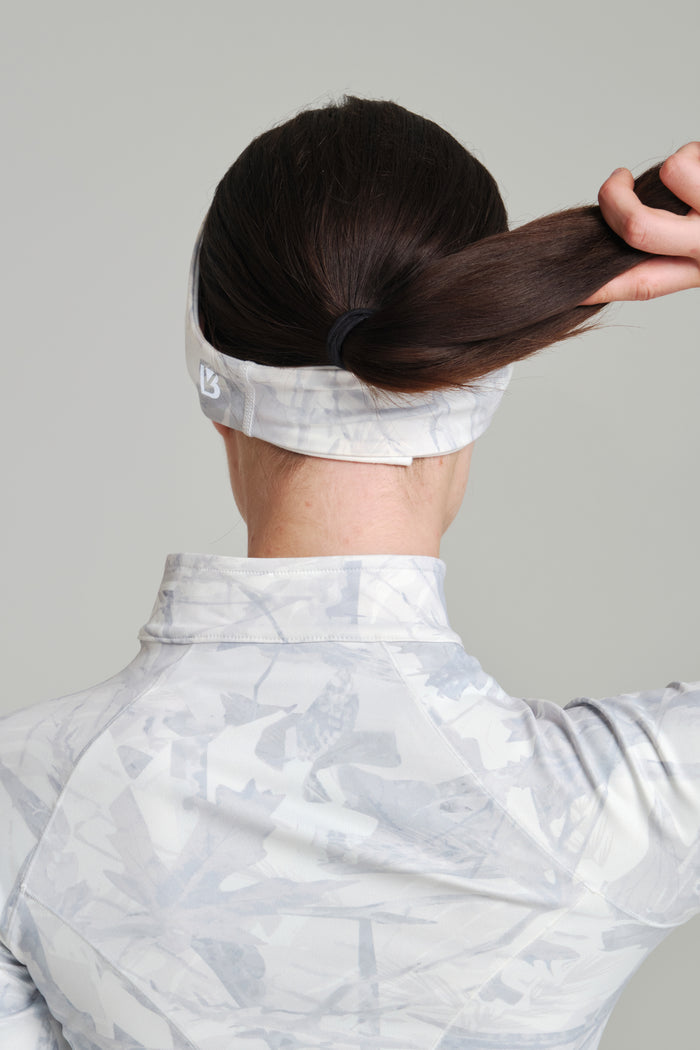 Colorado Fleece Headband - Snow Camo