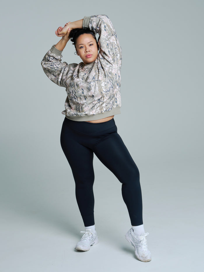 Colorado Fleece Legging - Onyx Black