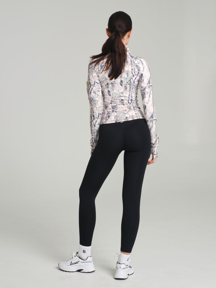 Colorado Fleece Zip Jacket - Pink Camo