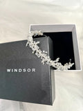 Cosima Single Row Headband Silver - Jewellery - Windsor Bridal Jewellery