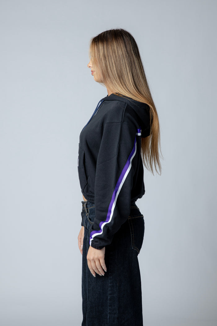 Cropped Statement Pocket Hood