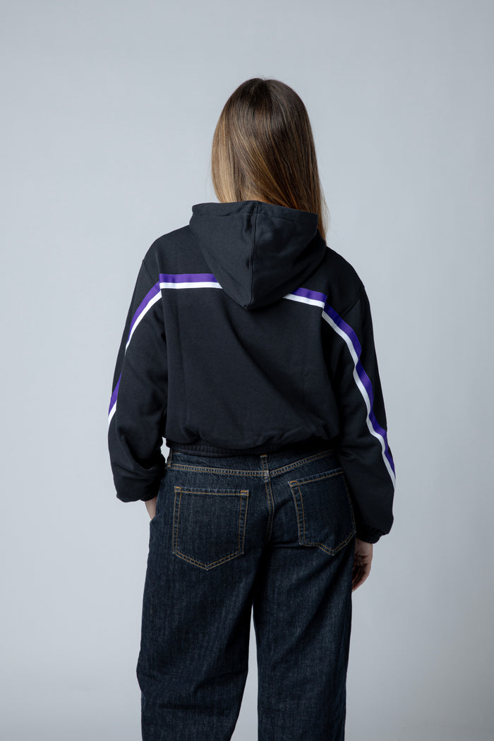 Cropped Statement Pocket Hood