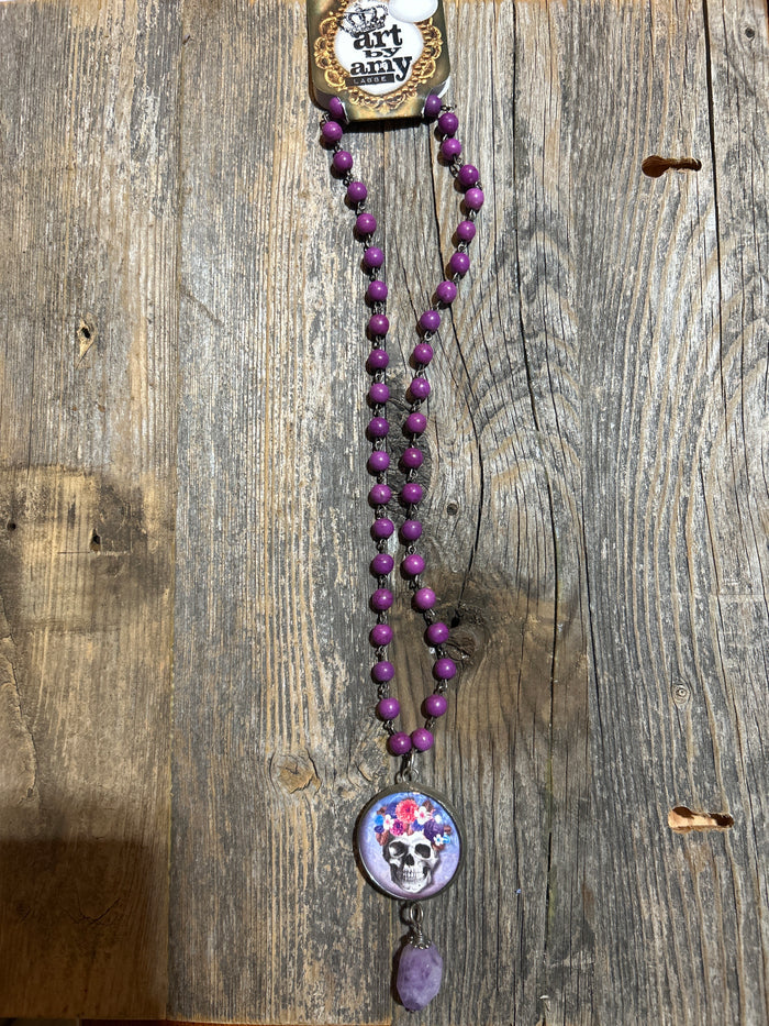 Crystal Skull Necklace