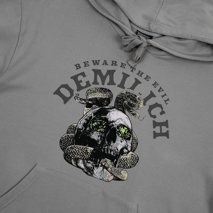 Demilich Off White Washed Hoodie - Heroes & Villains-Dungeons & Dragons-Hoodie