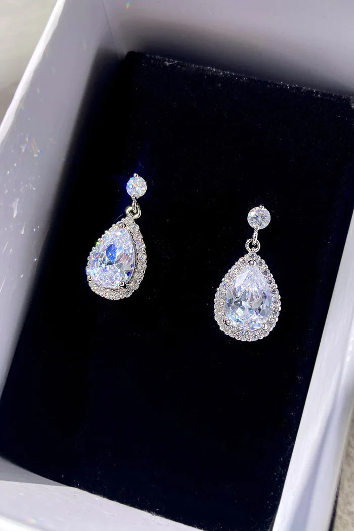 Diaz Earring Silver - Jewellery - Windsor Bridal Jewellery