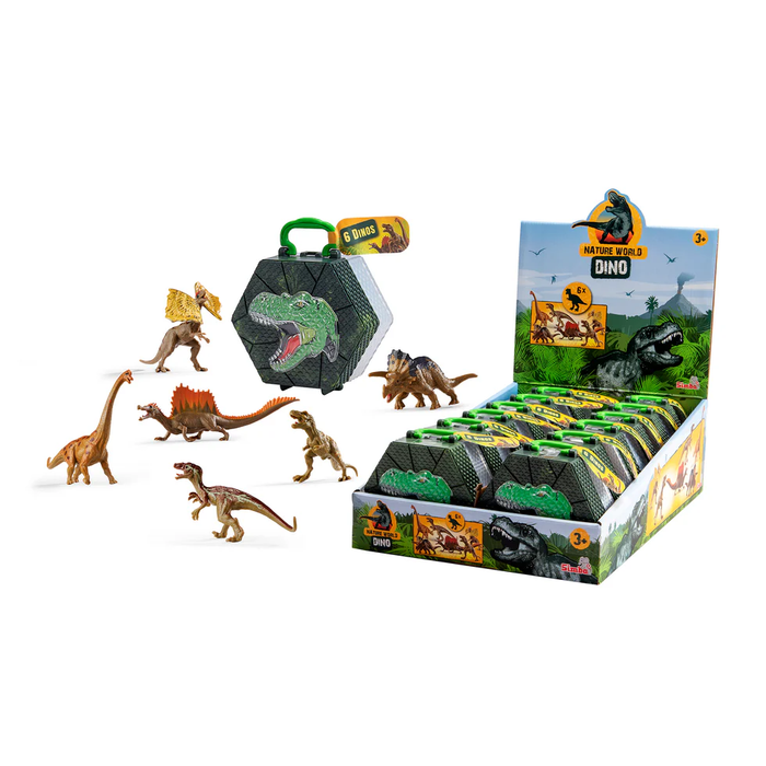 Dinosaurs in Carry Case