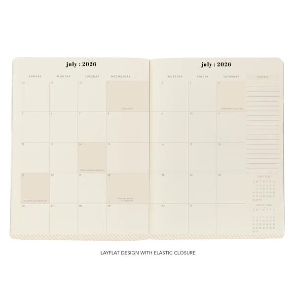 Dots 18-Month Monthly Planner