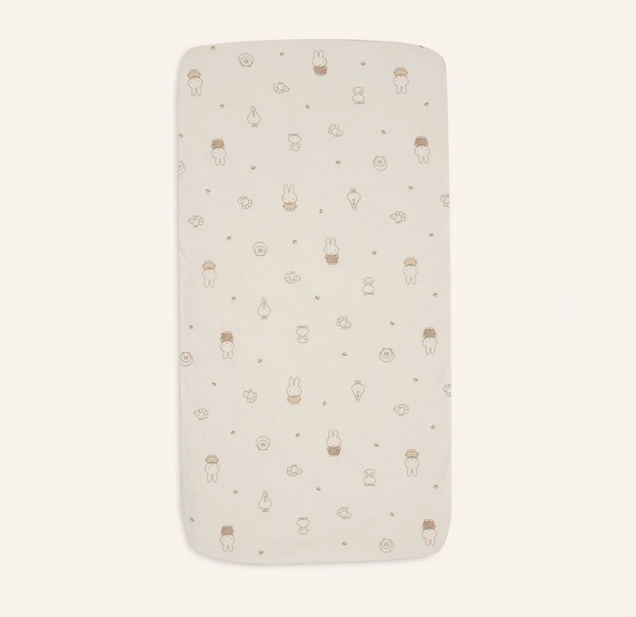 Drap housse | Miffy Family Farm