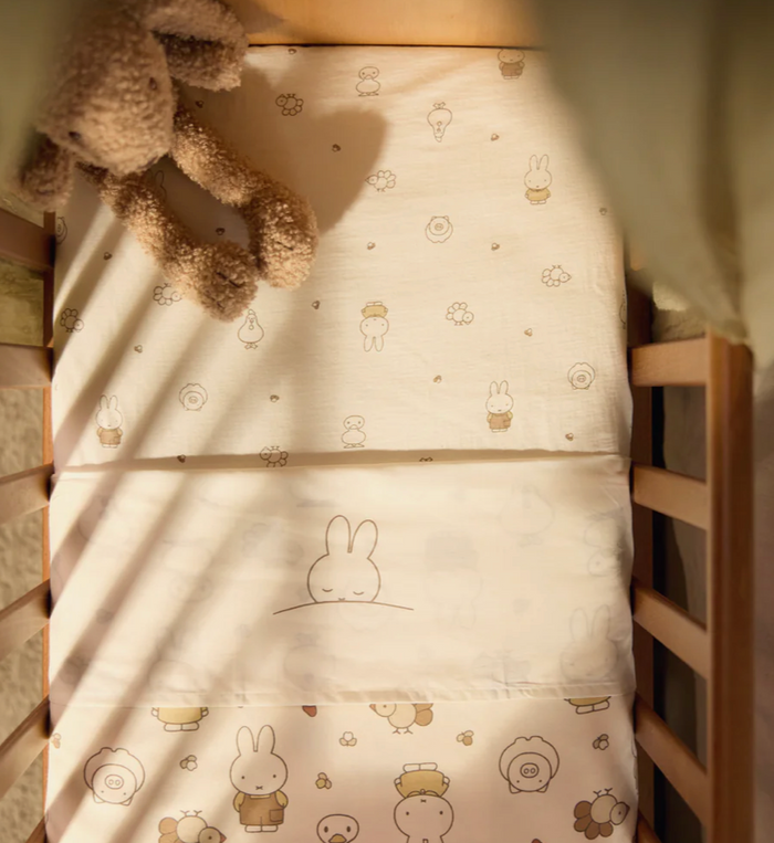 Drap housse | Miffy Family Farm