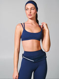 Elysium Sports Bra - Baked Blue