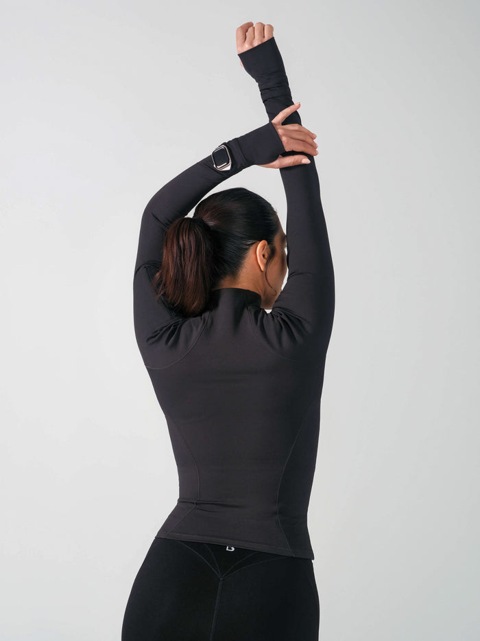 *PREORDER* Elysium Zip Jacket - Onyx Black