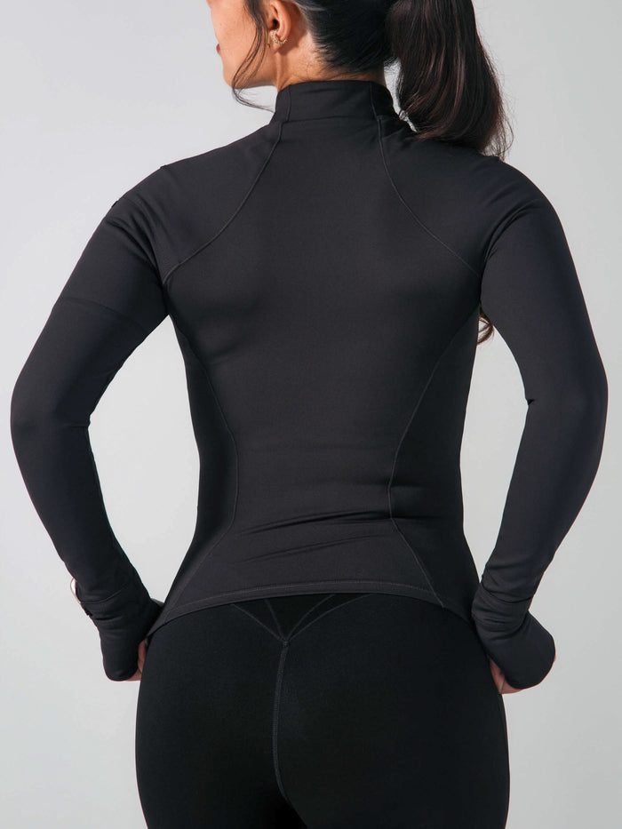 *PREORDER* Elysium Zip Jacket - Onyx Black