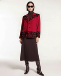 EMILY RED WOOL JACKET