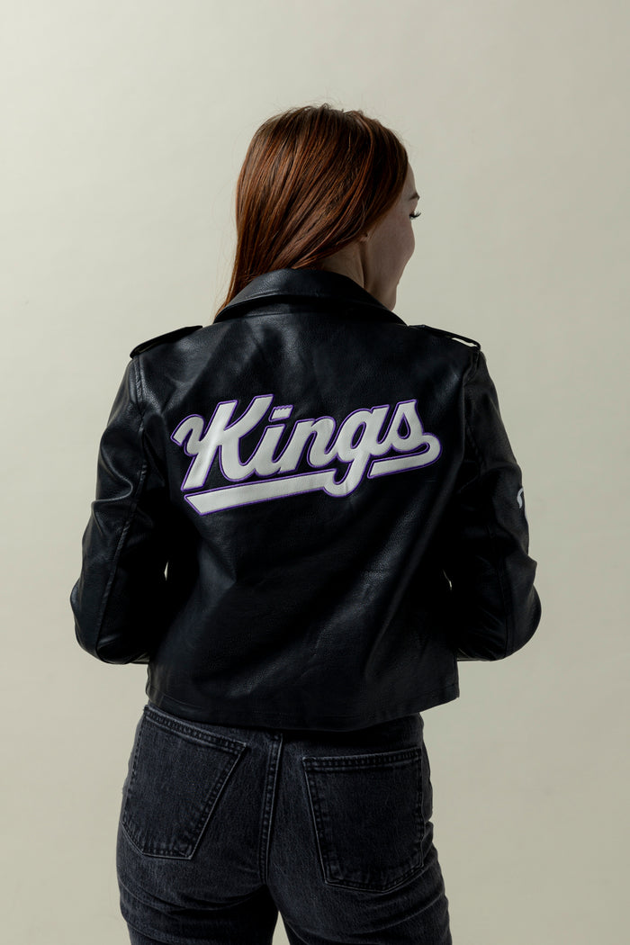 Faux Leather Biker Jacket