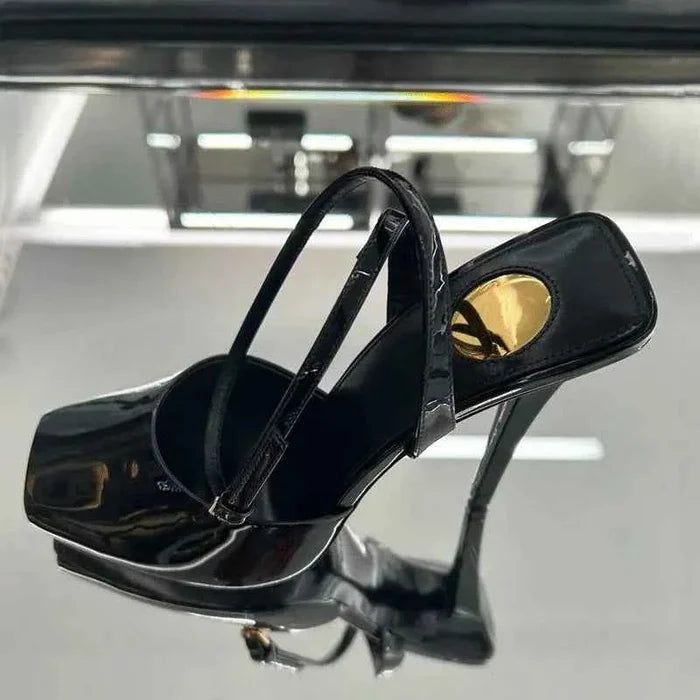 Fish-Toe High Heels Bare-Toe Fine Heels