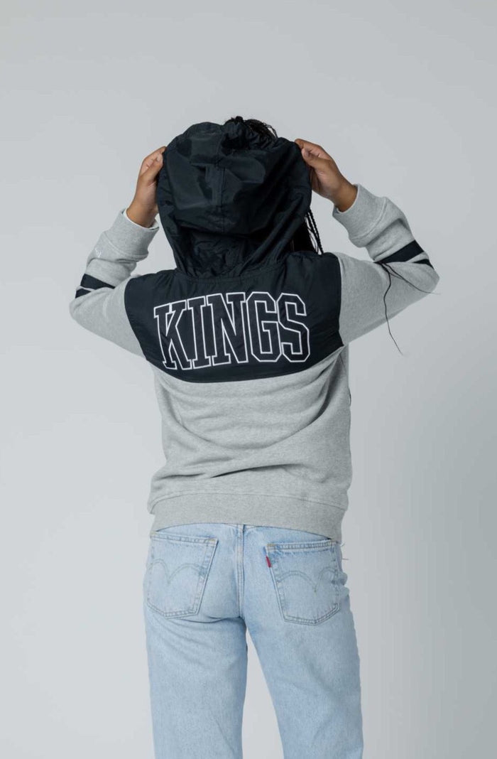 Full Zip Nylon Hoodie