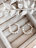 Gemma Hoop Pearl Earrings - Jewellery - Wild Laurel
